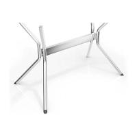 Mesa Para Cozinha Loire Com Tampo 1.60cm Cromada Nogueira Kappesberg - 6