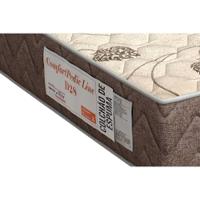 Conjunto Box Queen: Colchão Espuma Orthoflex D28 Comfortpedic + Base Crc Suede Clean (158x198)