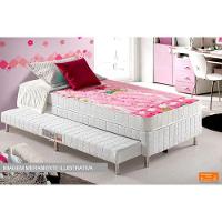 Colchão Solteiro Espuma D20 Bety Pink (88x188x14) - D Angelis Anjos - 5