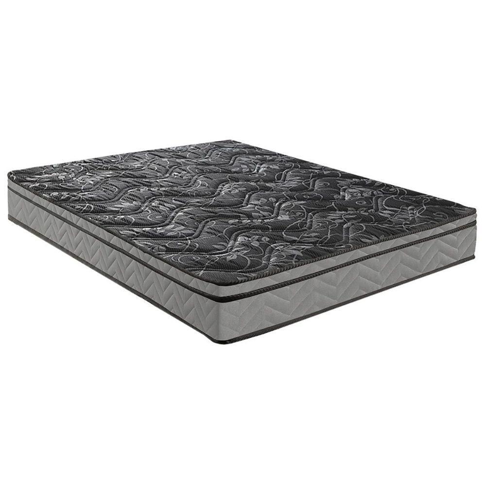 Colchão Viúva Anatômico D28 - Conforto Firme Euro Pillow Black (128x188x17) - Paropas - 1