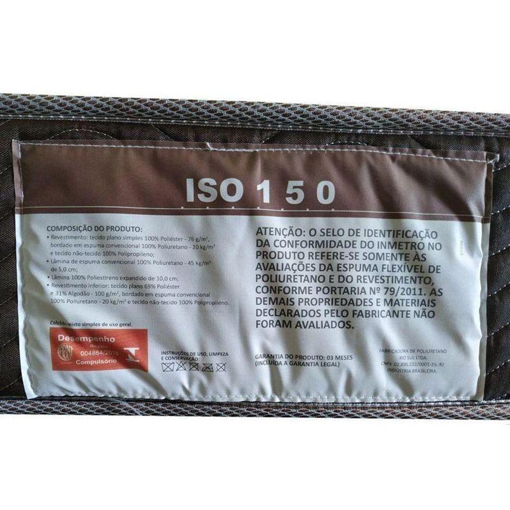 Conjunto Box Solteiro: Colchão Espuma Ortobom D45 Iso 150 Mega Firme + Base Crc Suede Clean (78x188) - 9