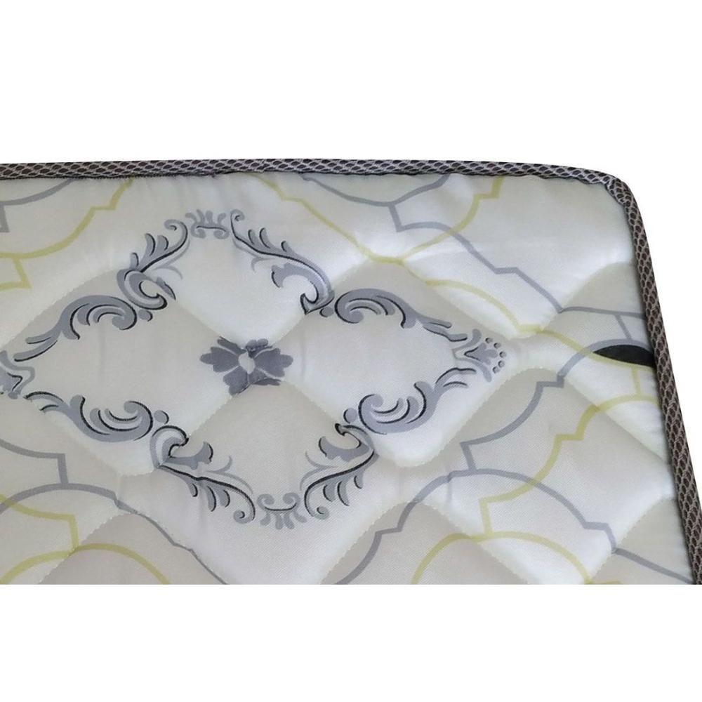 Conjunto Box Queen: Colchão Espuma Ortobom D45 Iso 150 Mega Firme + Base Crc Suede Clean (158x198) - 7