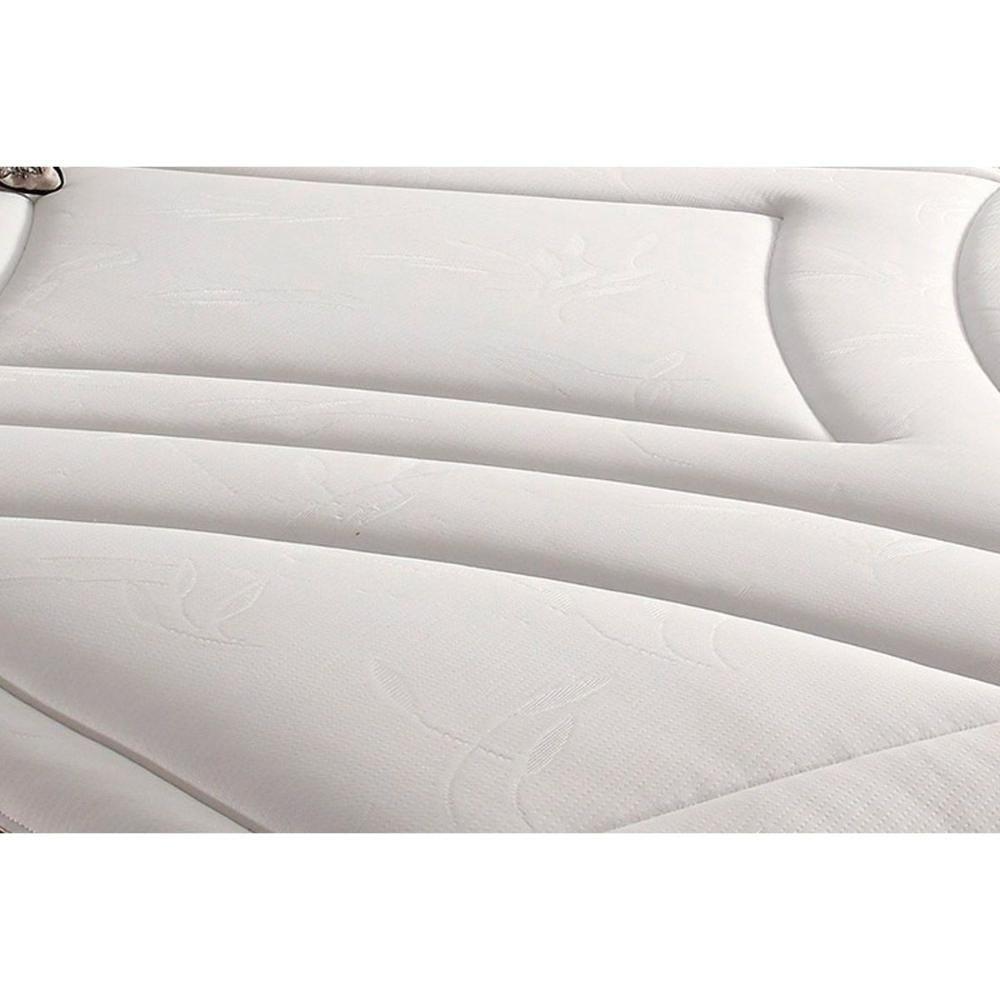 Cama Box Baú Queen: Colchão Molas Masterpocket Ensacadas Herval Maxspring American + Base Crc Courano White (158x198) - 9