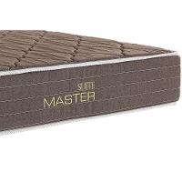 Cama Box Baú Queen: Colchão Molas Masterpocket Ensacadas Herval Bonnel Suite Master + Base Crc Suede Clean (158x198) - 5