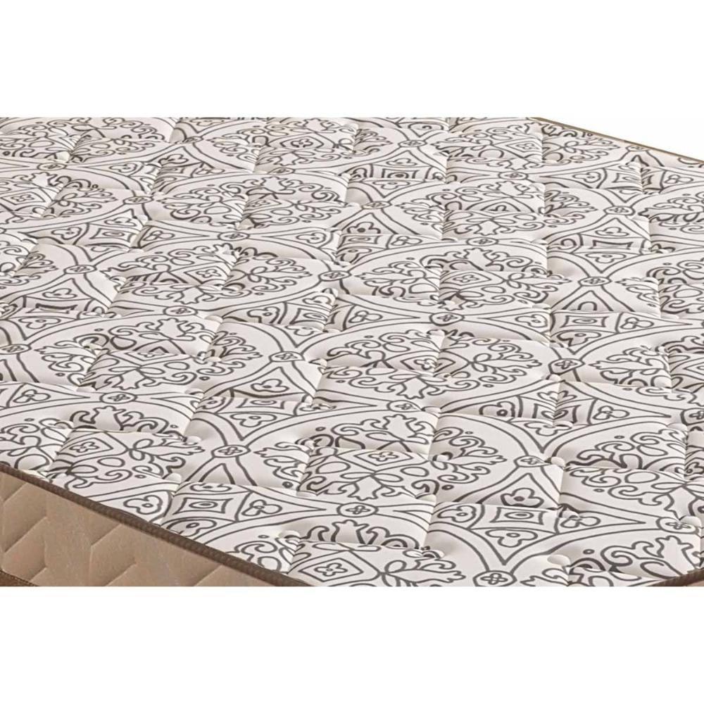Conjunto Box Baú King: Colchão Molas Paropas Ensacadas Basic + Base Crc Suede Clean (193x203) - 6