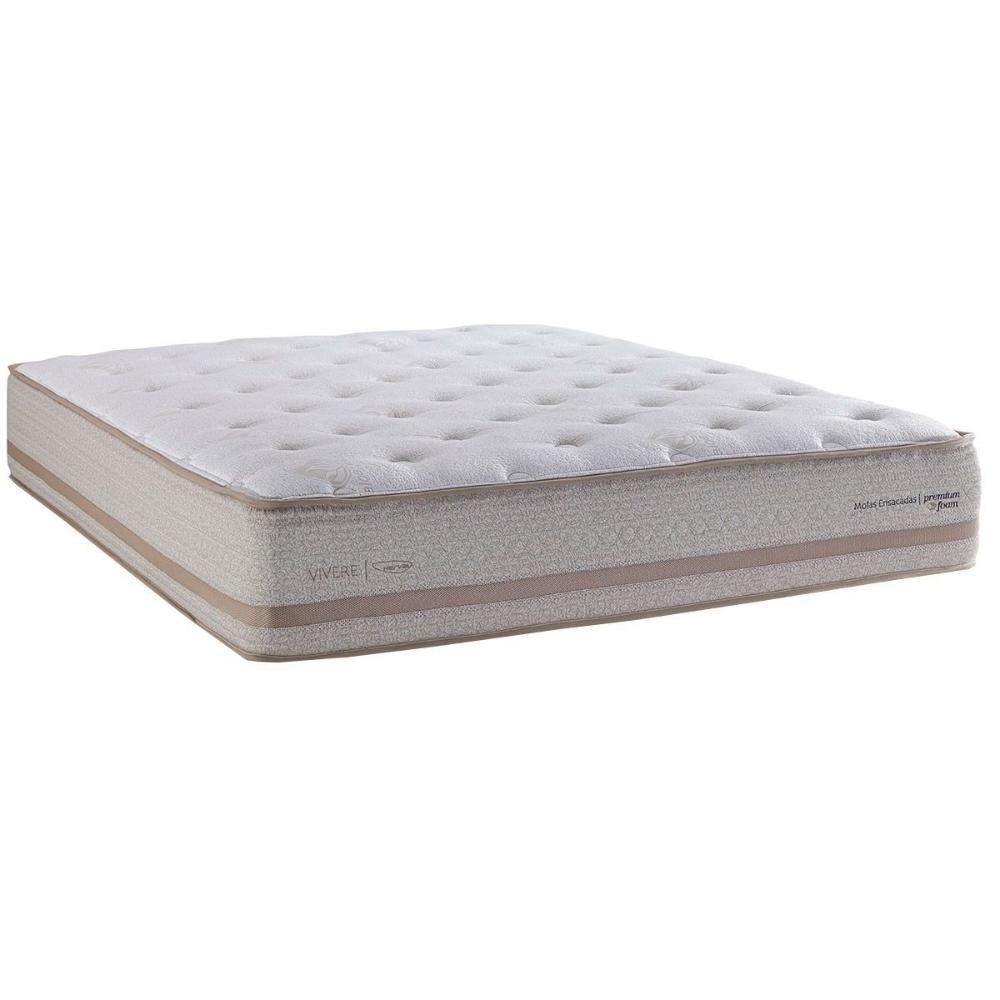 Colchão Casal Molas Superpocket Ensacadas Master C1740 One Side (138x188x32) - Herval - 1