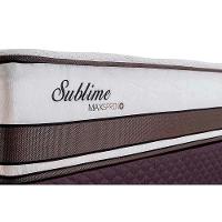 Cama Box Baú Queen: Colchão Molas Masterpocket Ensacadas Herval Maxspring Sublime + Base Crc Courano Brown (158x198) - 3