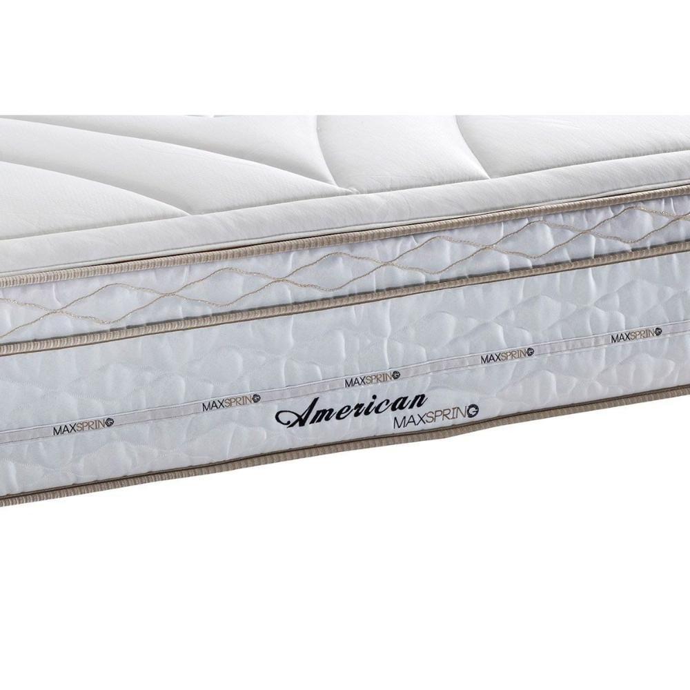 Cama Box Baú King: Colchão Molas Masterpocket Ensacadas Herval Maxspring American + Base Crc Suede Clean (193x203) - 7