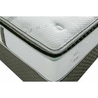 Cama Box Queen: Colchão Molas Masterpocket Ensacadas Herval Imperatore Gold C1655 + Base Crc Suede Gray (158x198x34) - 7