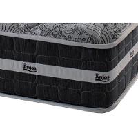Cama Box Casal: Colchão Molas Ensacadas Black Graphite + Base Crc Suede Gray (138x188) - 5