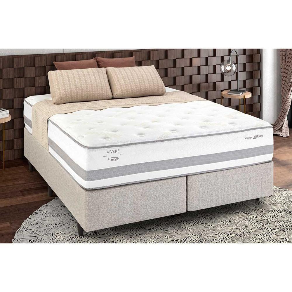 Colchão King Molas Superpocket Ensacadas Master C1741 One Side (193x203x33) - Herval - 5