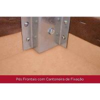 Conjunto Mesa De Cozinha Orus Com Tampo Madeirado 120x80cm E 4 Cadeiras Isa Nature Off White Linho Bege Henn - 9