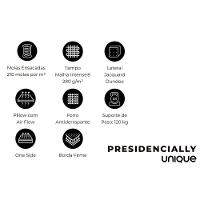 Cama Box Baú King: Colchão Molas Masterpocket Ensacadas Plumatex Presidencially + Base Crc Suede Clean (193x203) - 2