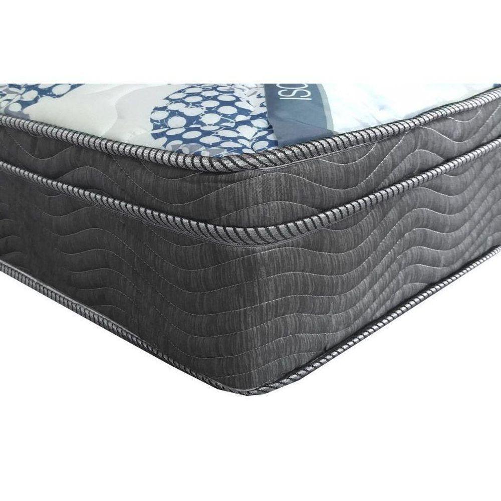 Cama Box Baú Casal: Colchão Molas Superpocket Ensacadas Ortobom Iso + Base Crc Courano White (138x188) - 5