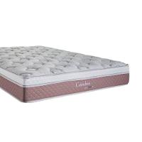 Cama Box Baú Casal: Colchão Molas Masterpocket Ensacadas Herval Maxspring Coimbra + Base Crc Courano Brown (138x188) - 2