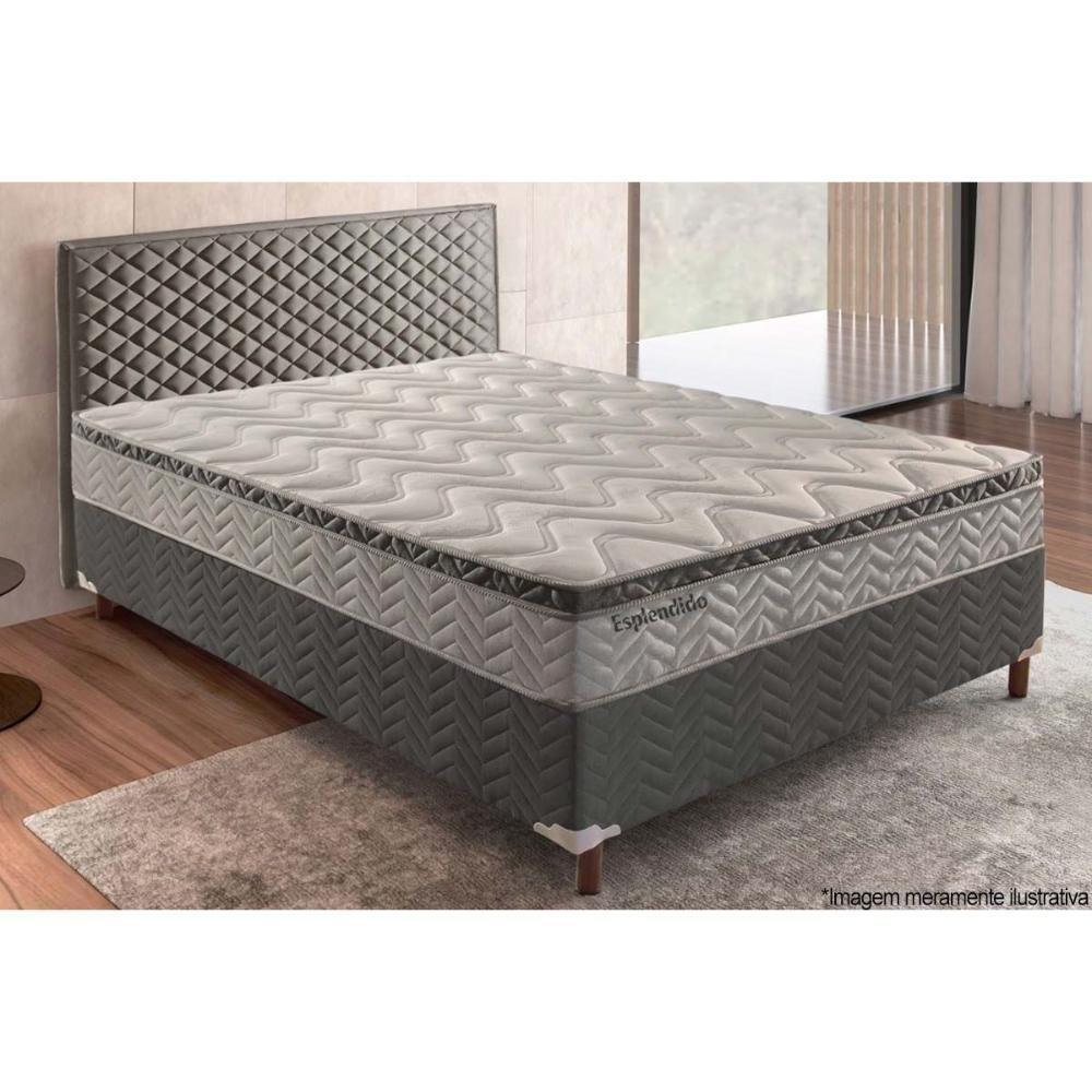 Colchão Solteiro Molas Ensacadas Masterpocket Esplêndido Gray Euro Pillow (88x188x26) - Paropas - 5