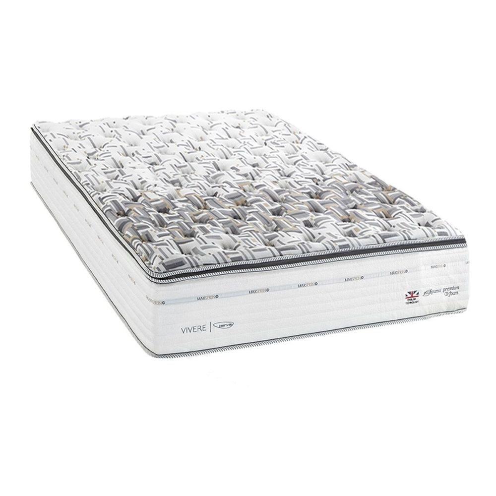 Colchão Solteiro Molas Superpocket Ensacadas Maxspring C1723 One Side (88x188x34) - Herval - 1