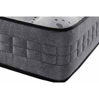 Cama Box Casal: Colchão Molas Masterpocket Ensacadas Versalhes + Base Crc Suede Gray (138x188) - 6