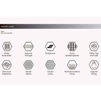 Colchão Solteiro Molas Ensacadas Masterpocket Partenon C1629 Viscogel Malha Euro Pillow (88x188x33) - Herval - 2