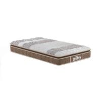 Colchão Solteiro Anatômico D33 - Firmepedic Guarda Costas Próintense Plus Pillow Top Brown (88x188x28) - Probel - 1