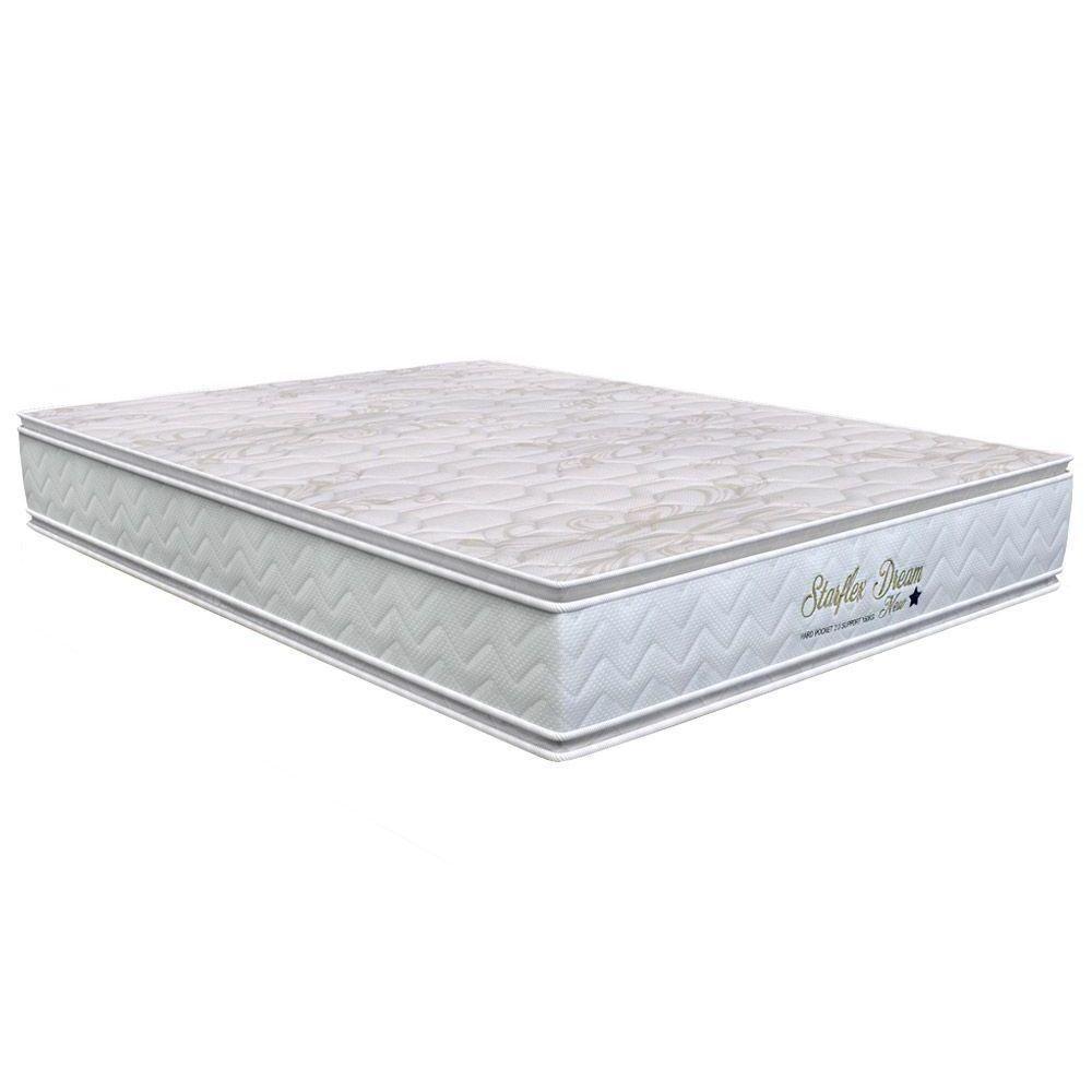 Colchão Queen Molas Ensacadas Masterpocket Starflex Dream New Pillow In (158x198x30) - Orthoflex - 1