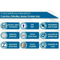 Colchão Viúva Molas Ensacadas Masterpocket Orvieto New Euro Pillow (128x188x26) - Orthoflex - 2