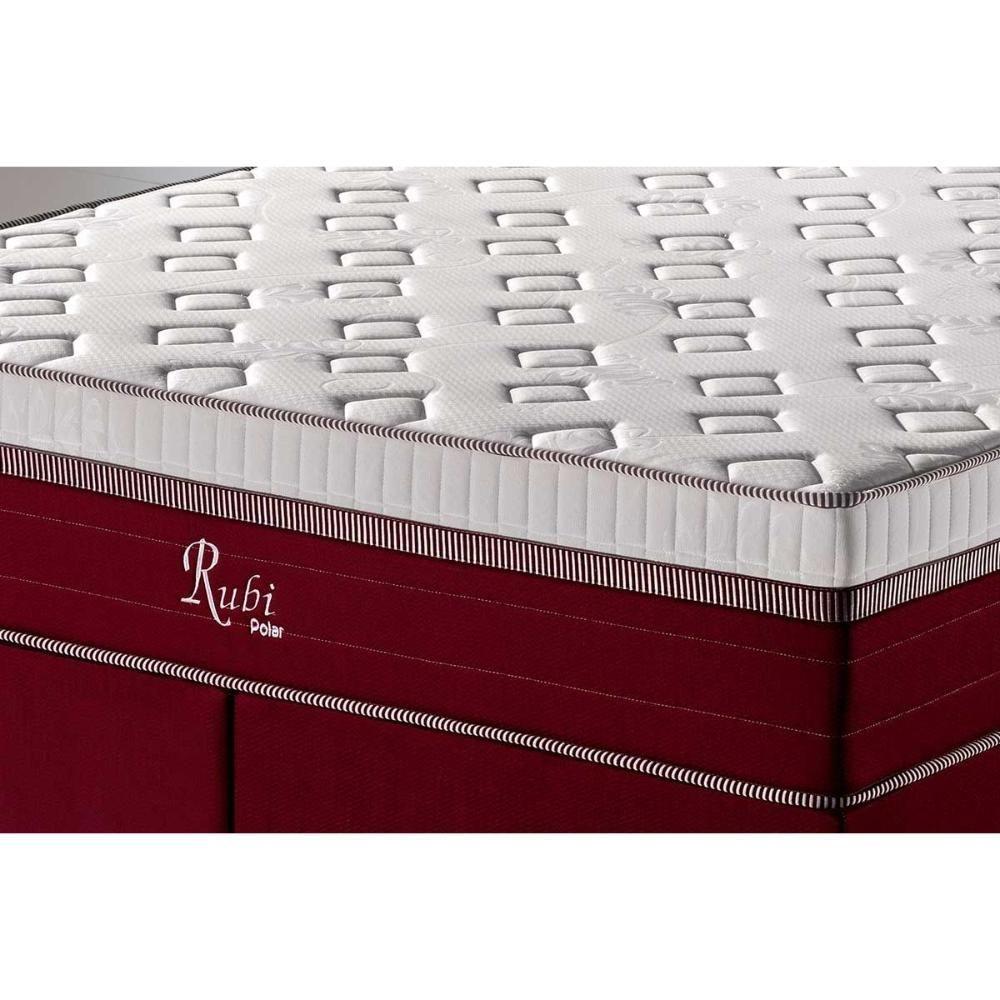 Colchão Casal Molas Ensacadas Masterpocket Rubi Euro Pillow (138x188x30) - Polar - 2