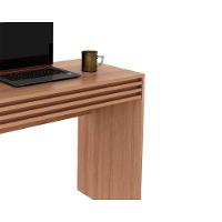 Mesa Computador Escrivaninha Com 1 Gaveta Ripada Me4173 Branco Tecno Mobili - 9