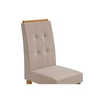 Kit 6 Cadeiras Sala Jantar Celebrare 6 Un Amêndoa Suede Creme Lopas - 5