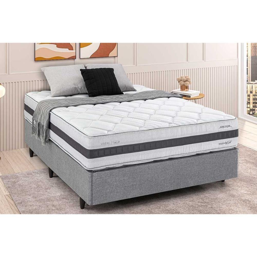 Colchão King Molas Maxspring C1742 One Side (193x203x34) - Herval - 6