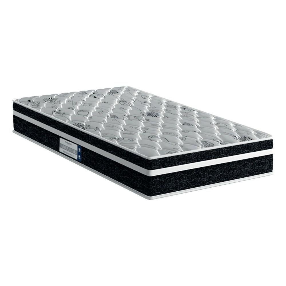Colchão Solteiro Anatômico D45 - Prodormir Plus Euro Pillow Black (78x188x24) - Probel - 1