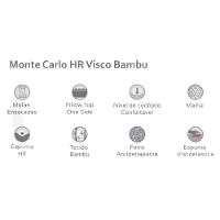 Colchão Solteirão Molas Visco Ensacadas Masterpocket Monte Carlo Euro Pillow (96x203x33) - Herval - 3