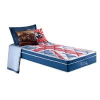 Colchão Solteiro Molas Ensacadas Masterpocket London Euro Pillow (88x188x26) - D Angelis Anjos - 1