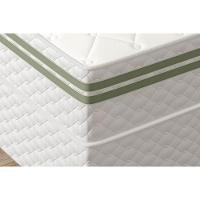Cama Box Queen: Colchão Molas Masterpocket Ensacadas Paropas Coliseu + Base Crc Suede Black (158x198) - 8