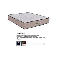 Conjunto Box Viúva: Colchão Espuma Orthoflex D33 Milão Black + Base Crc Suede Clean (128x188) - 2