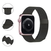 Relógio Smartwatch W34s Rosê Gold Pulseira De Aço Preta - 3