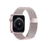 Relógio Smartwatch W34s Rosê Gold Pulseira De Aço Rosa - 3