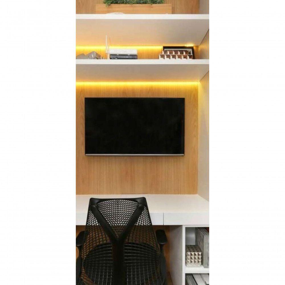 Kit 2 Fios Fita Led Luz Amarela 120 Lâmpadas Led 2m à Pilha - 5