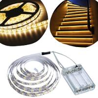 Kit 2 Fios Fita Led Luz Amarela 120 Lâmpadas Led 2m à Pilha - 6