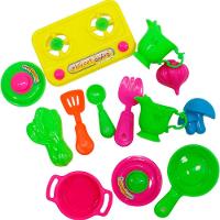 Kit Brinquedo Infantil Chef Cozinha Frigideira Panela 13 Peças - 4