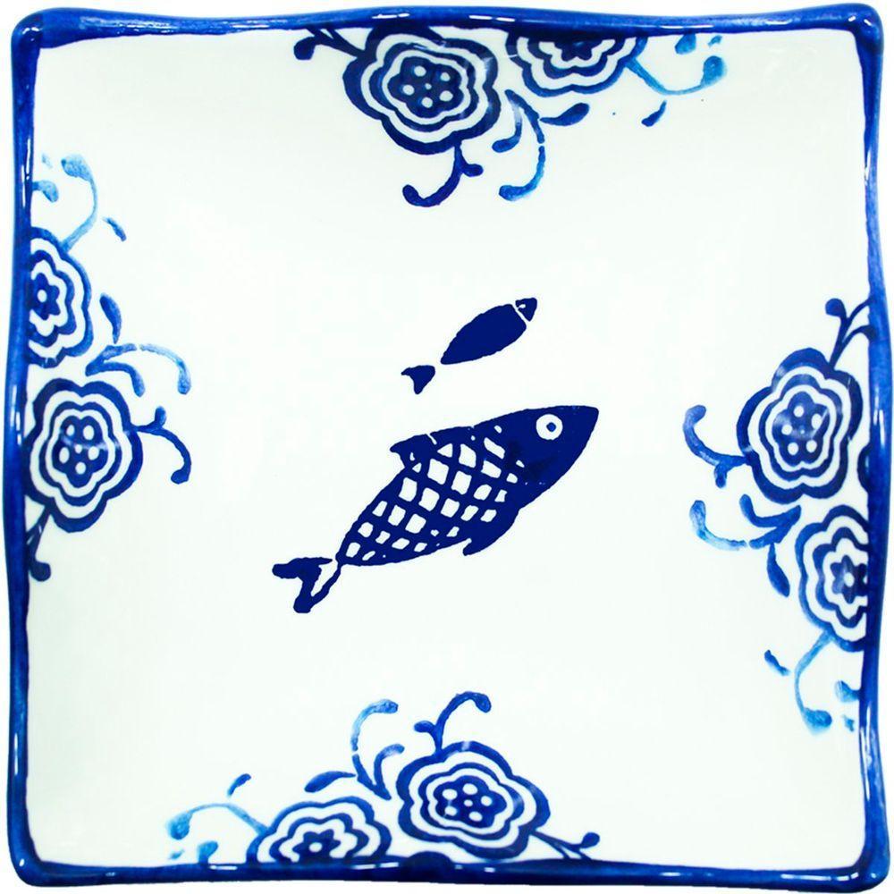 Kit 12 Tigela Sobremesa Bowl Peixe Praia Oceano Náutico 12cm - 3