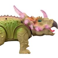 Dinossauro Elétrico Tricerátops Com Movimento Som E Luz Leds - 5
