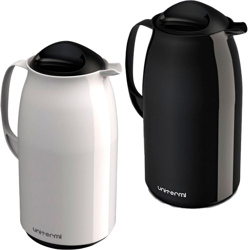 Kit 2 Garrafa Térmica De Mesa Veneza 1l Café Com Leite - 1