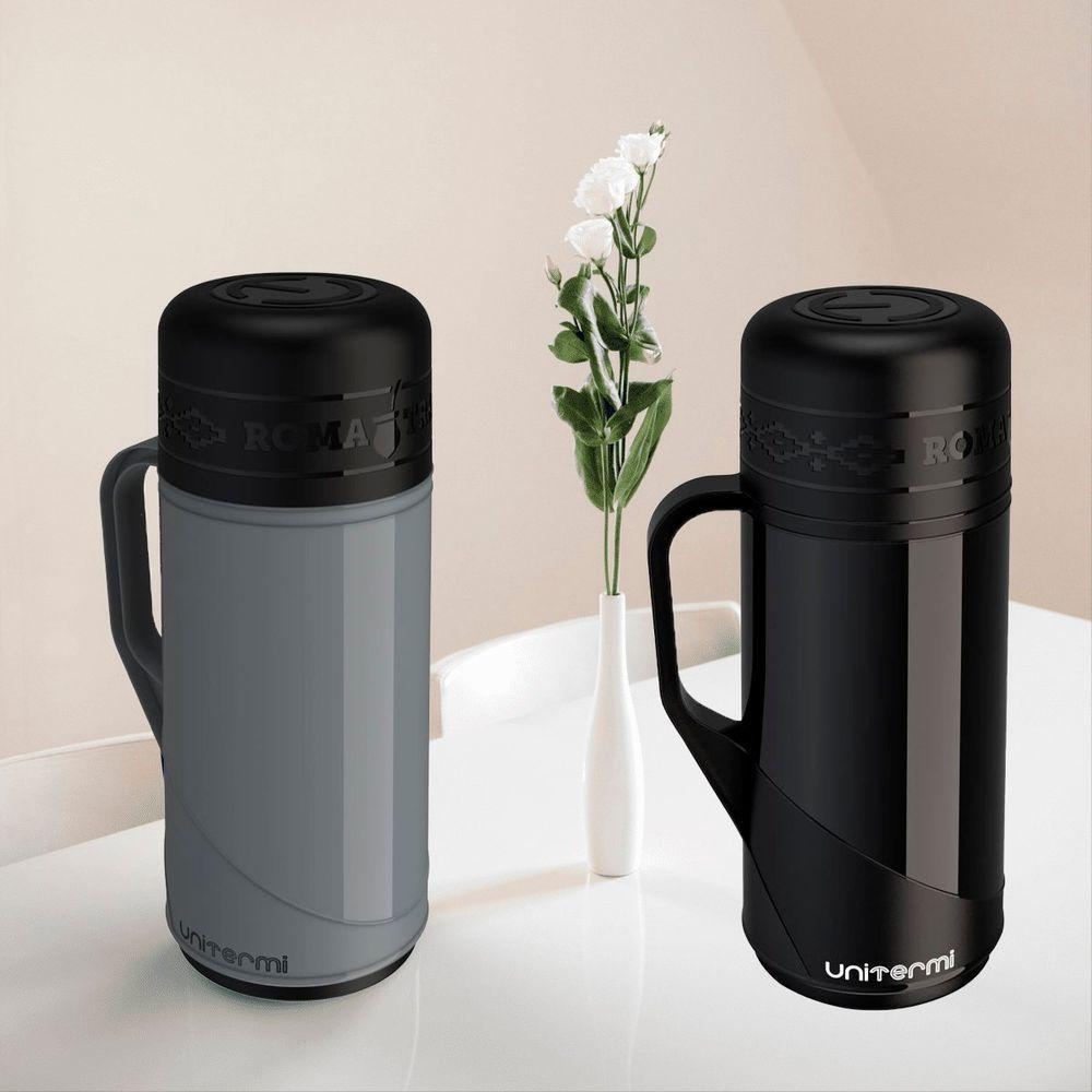 Kit 2 Garrafa Térmica Mesa Roma Tradição 1l Café Com Leite - 2