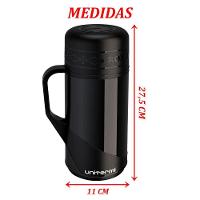 Kit 2 Garrafa Térmica Mesa Roma Tradição 1l Café Com Leite - 3