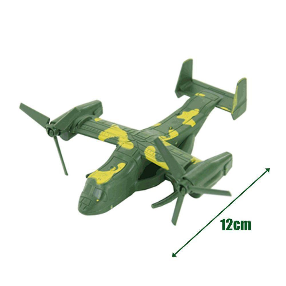 Kit Brinquedos Veículos Militares Soldados Miniatura 20 Peças - 5