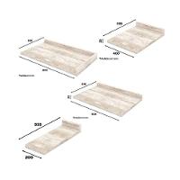 Cozinha Completa 16 Peças Americana 1 6 Aéreos 5 Balcões 1 Paneleiro 4 Complementos C5p38 Cinza - 6