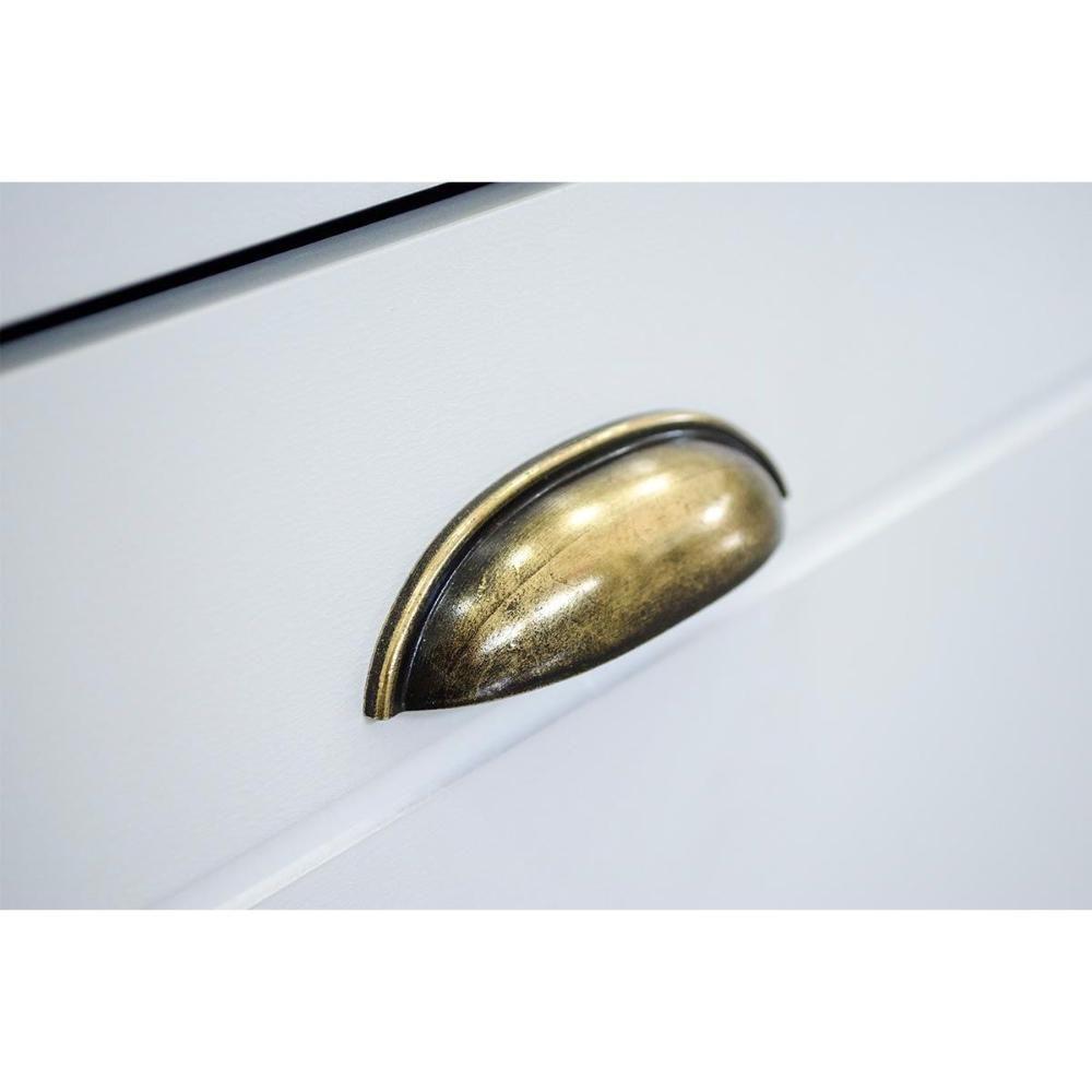 Cozinha Completa 4 Peças Americana 1 Aéreo Balcão 1 Paneleiro 1 Complemento Cz125 Branco - 10