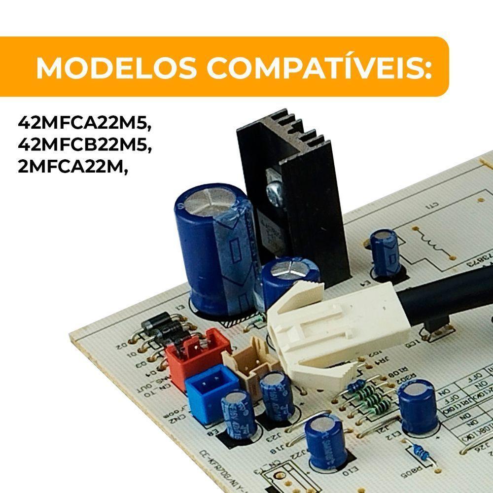 Placa Evaporadora Carrier MIDEA Liva 22.000 Btus 42MFCA22M5 / 42MFCB22M5 Original Único 2013329A0409 - 2