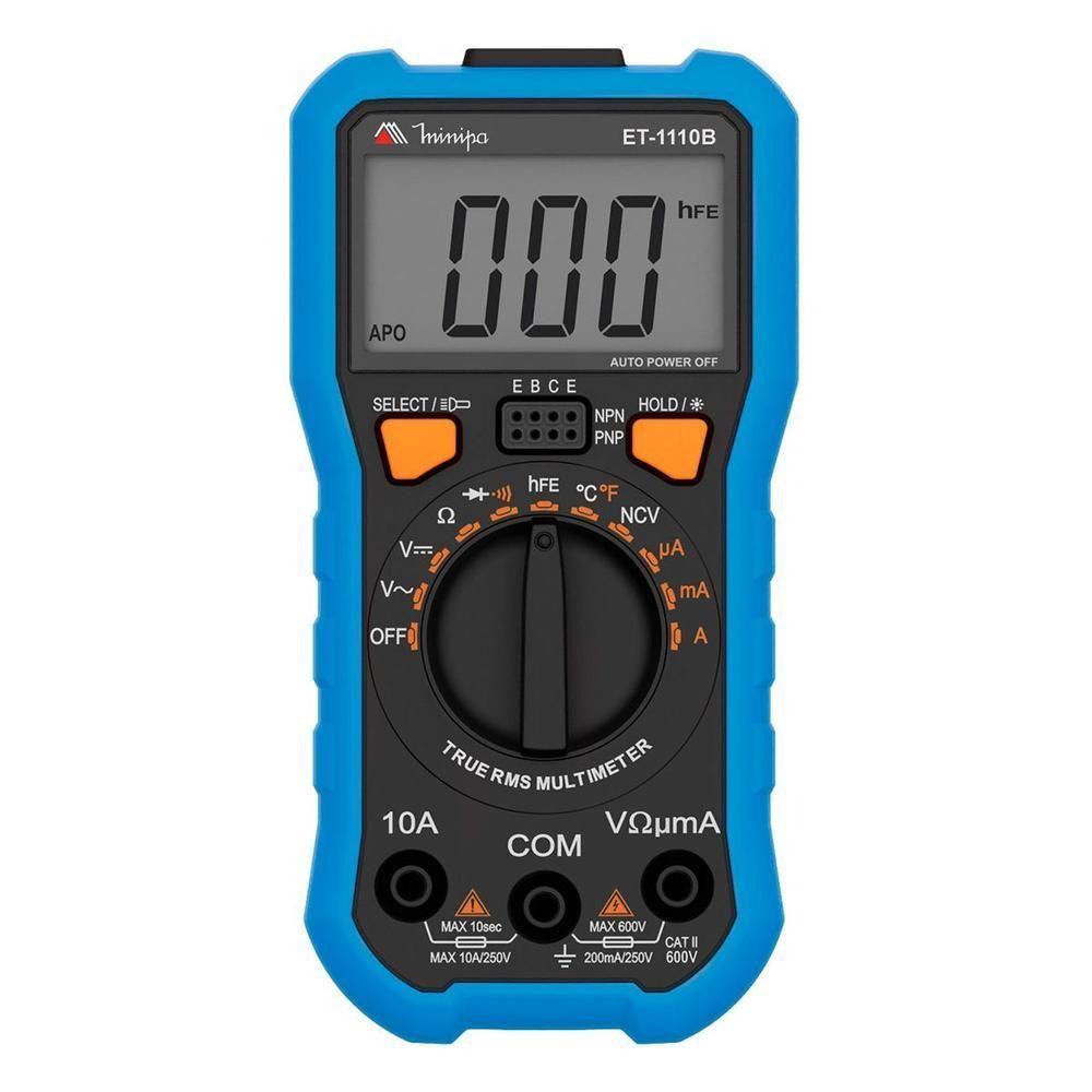 Multimetro Digital True Rms Et-1110b - 1